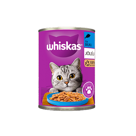 WHİSKAS KONSERVE TON BALIKLI 400GR*24